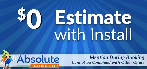 $0 Estimate with install